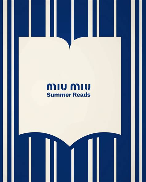 Miu Miu presents Summer Reads, a series of special  